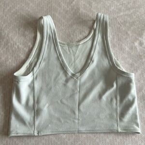 Lululemon Ribbed Softstream cropped tank